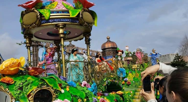 Float Fesival of Pirates and Princesses Disneyland Paris 2018.