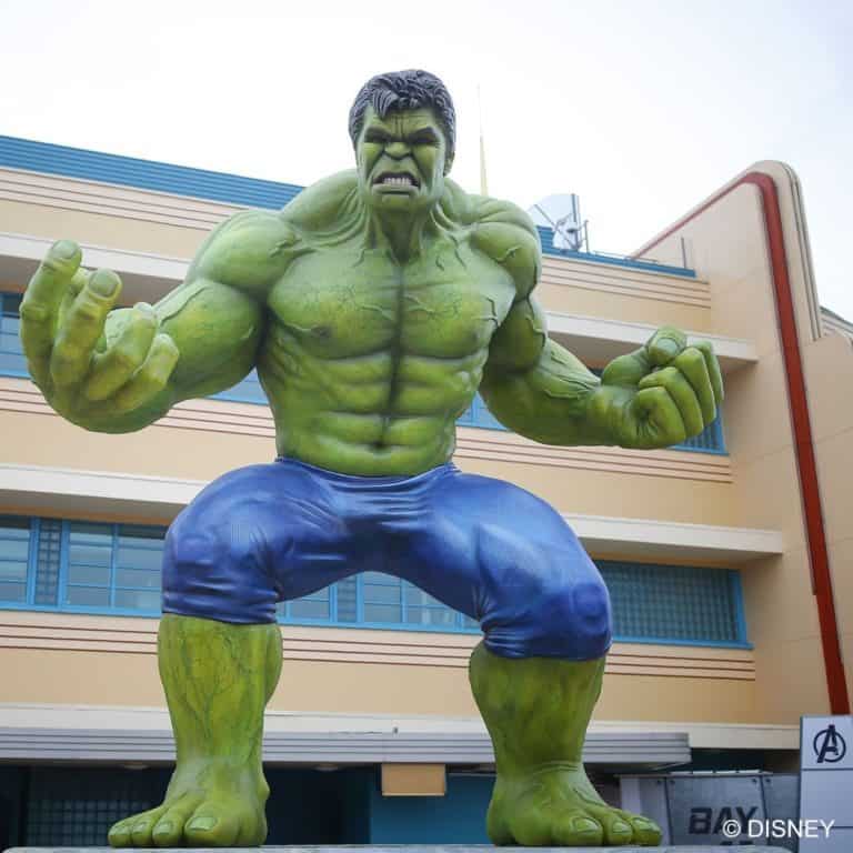 Large Statues Appear in Walt Disney Studios Park for the Marvel Summer ...