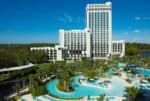 Disney Springs resort area hotels Hilton.