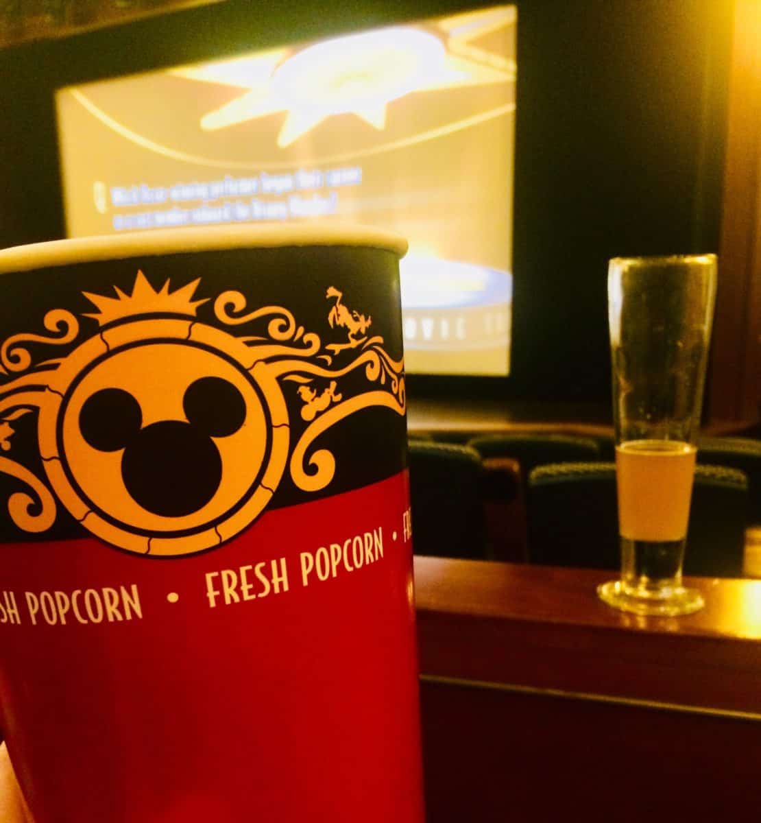 disney cruise line, star wars, buena vista theatre, popcorn