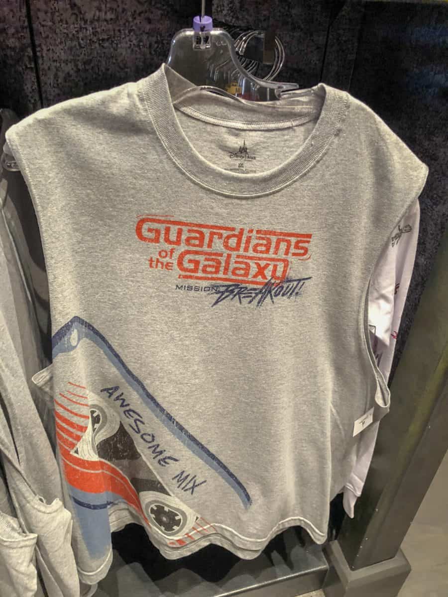 guardians of the galaxy mission breakout shirt