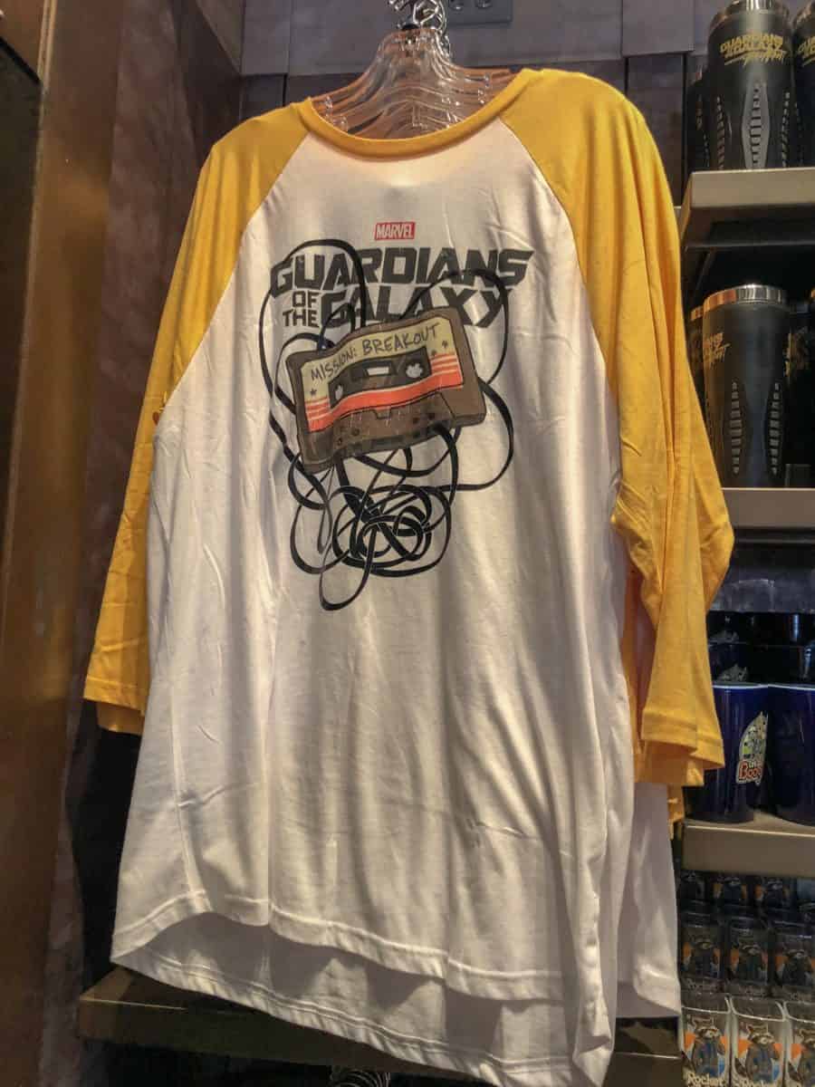 guardians of the galaxy mission breakout shirt