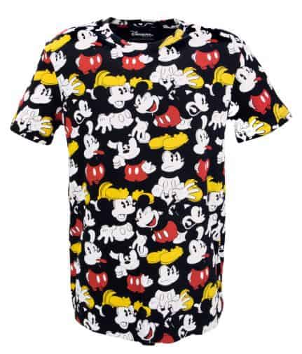 disneyland paris eleven paris mickey mouse all over print tshirt
