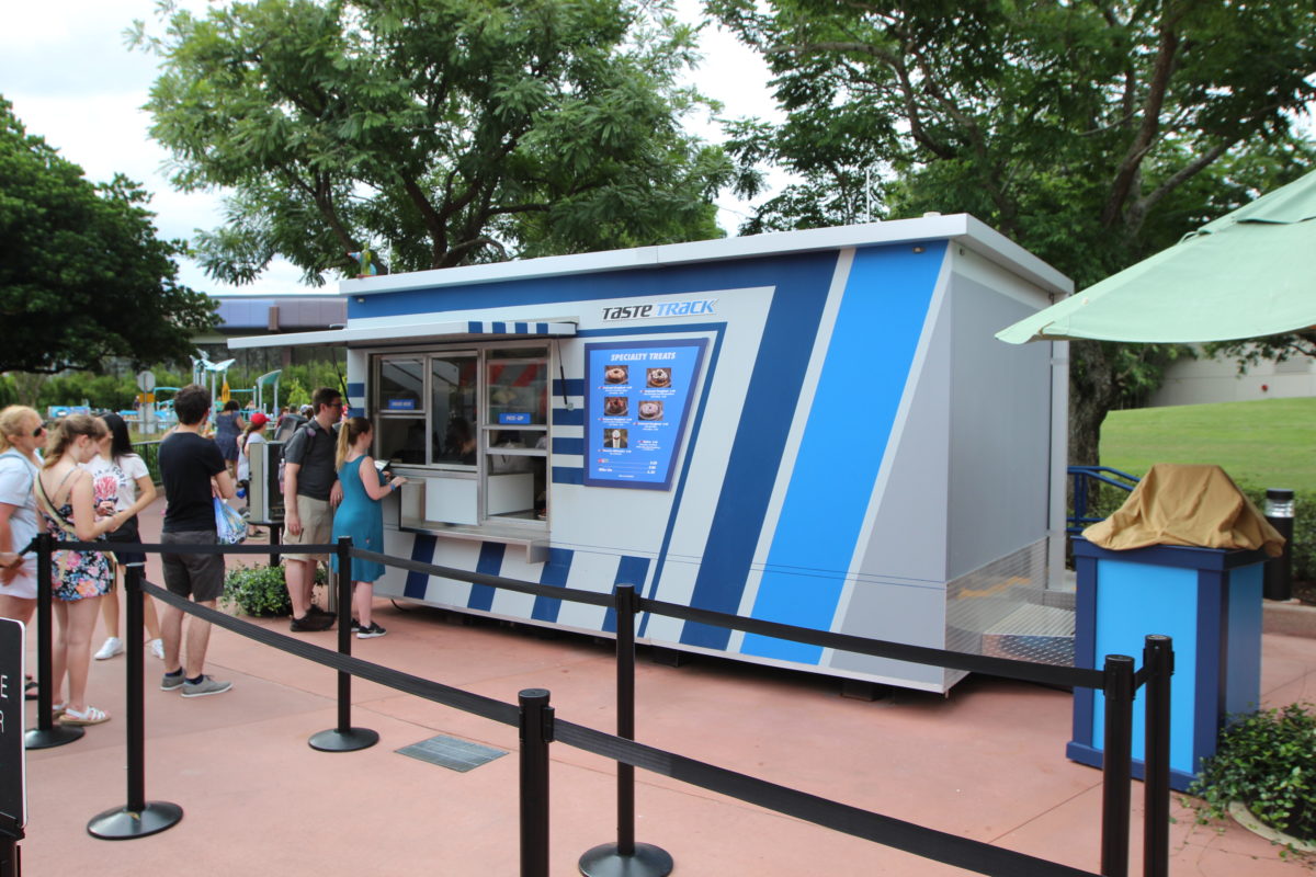 Taste Track Kiosk at the Epcot International Festival of the Arts
