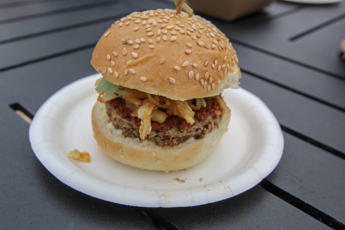 Epcot Food and Wine 2018 Earth Eats Impossible Burger