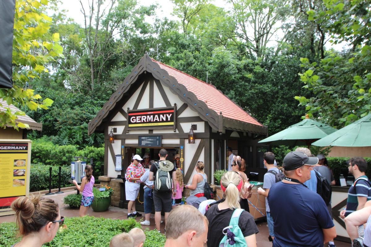 Epcot Food & Wine 2018 – Germany Booth