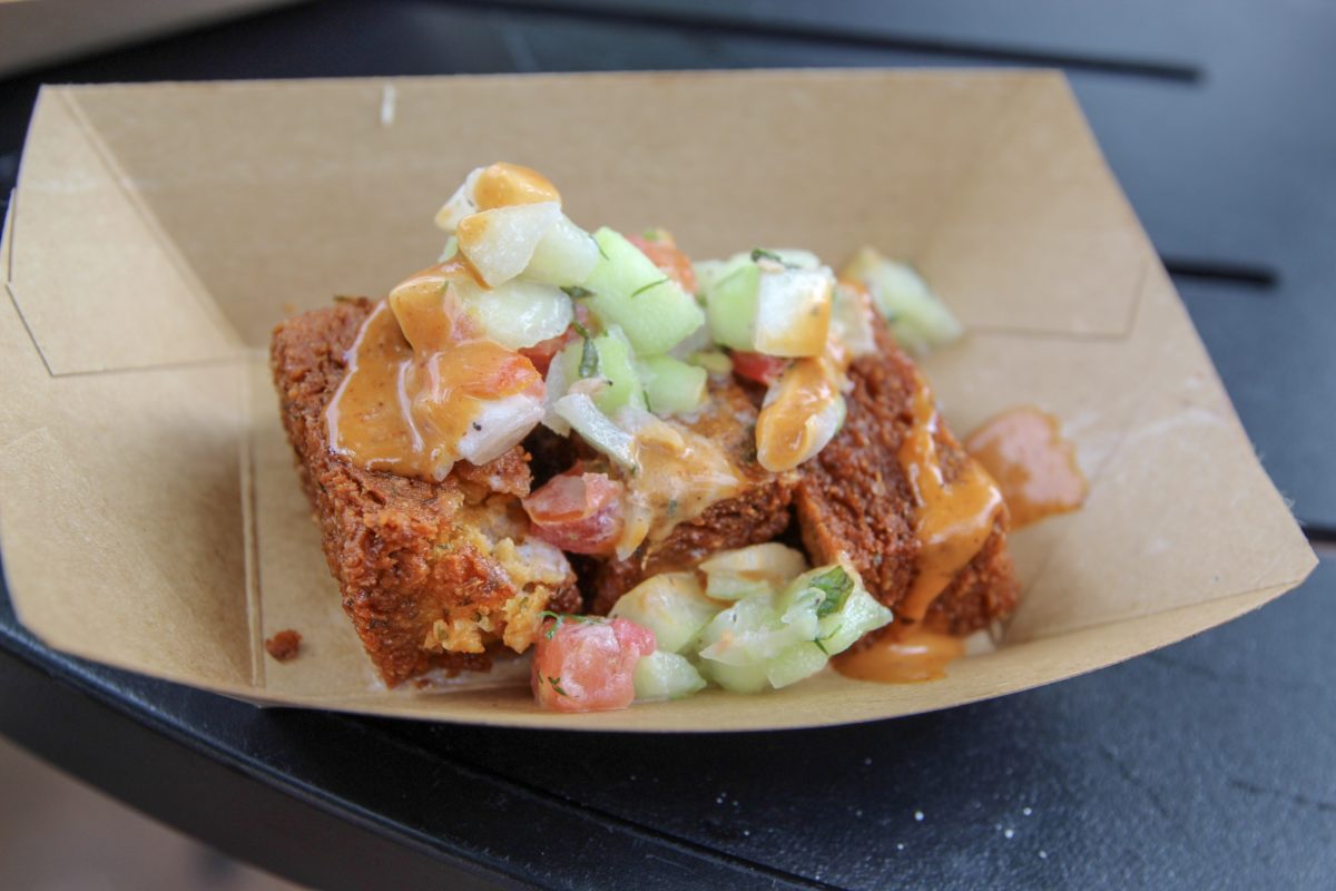 Epcot Food and Wine 2018 Morocco Hummus Fries