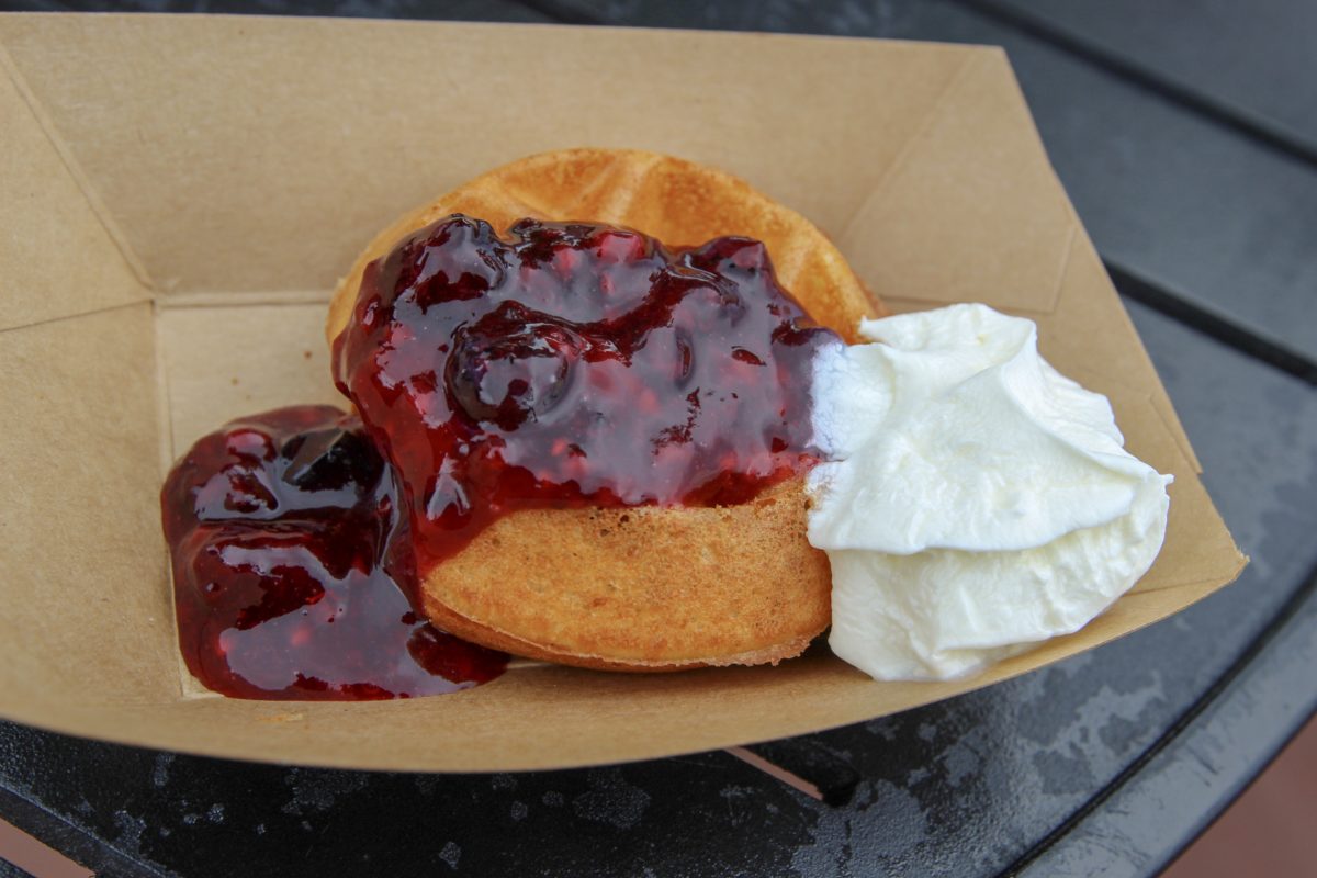 Epcot Food and Wine 2018 Belgium Waffle Berry