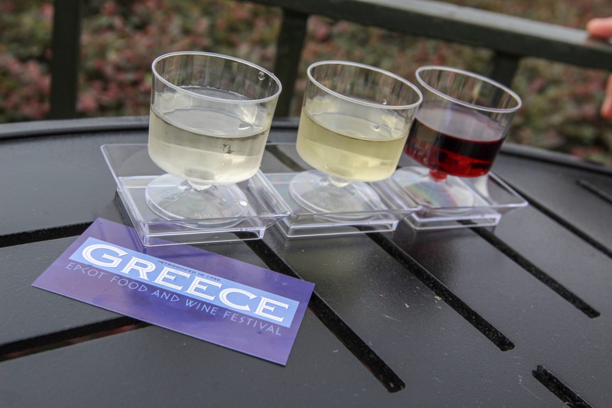 Epcot Food & Wine 2018 - Greece - Wine Flight
