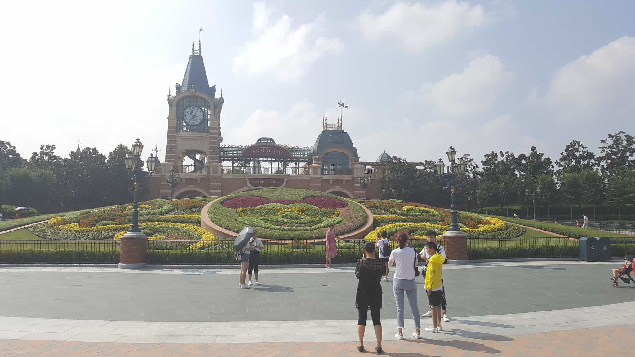 Entrance of Shanghai Disneyland, summer 2018
