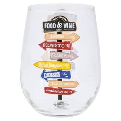 Epcot International Food and Wine Festival 2018 Wine Glass