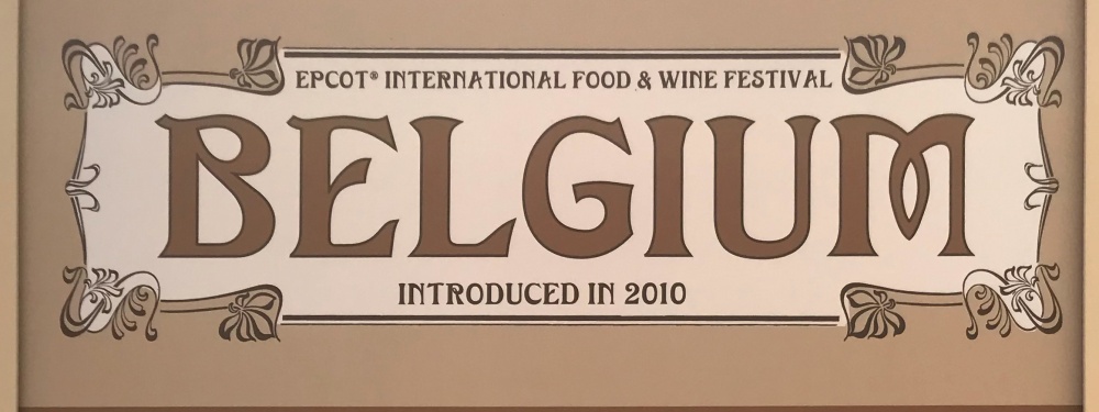 Epcot Food & Wine 2018 Belgium