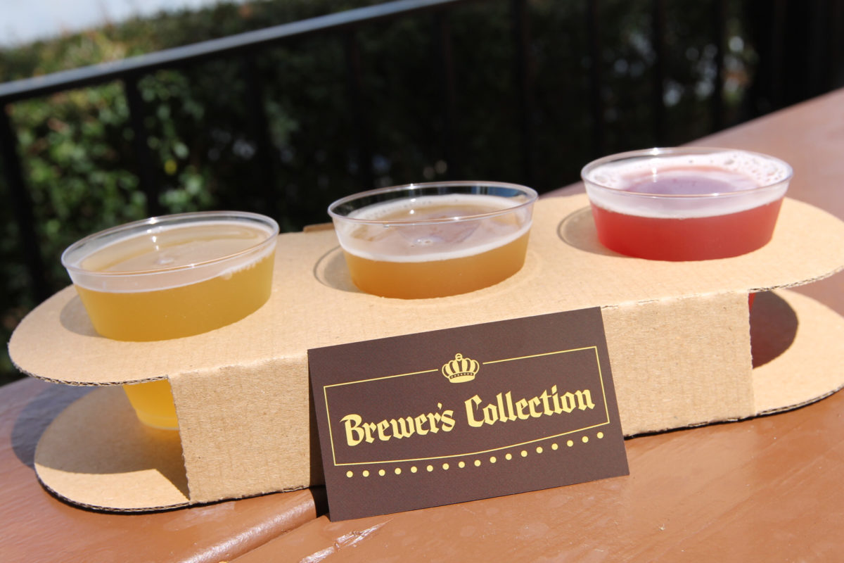 Epcot Food & Wine 2018 Brewer's Collection Flight