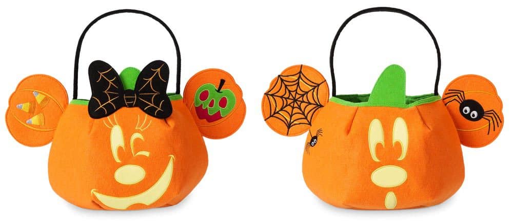 Mickey Pumpkin Trick or Treat Bags