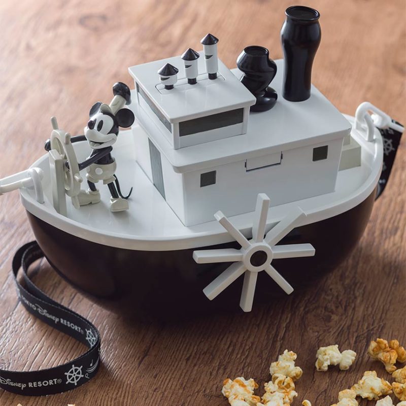 Popcorn Bucket 2018 Container Case,Character: Steamboat Willie,R eleased on...