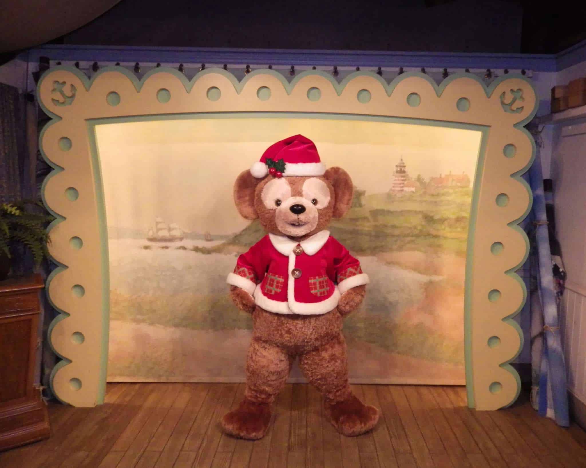 christmas duffy disney bear