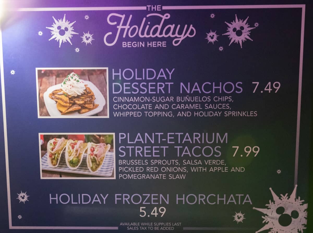 Studio Catering Co. Holiday Menu