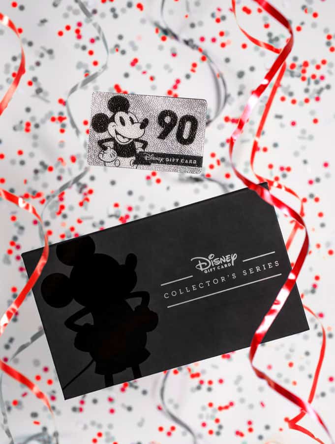 mickey's 90th gift card