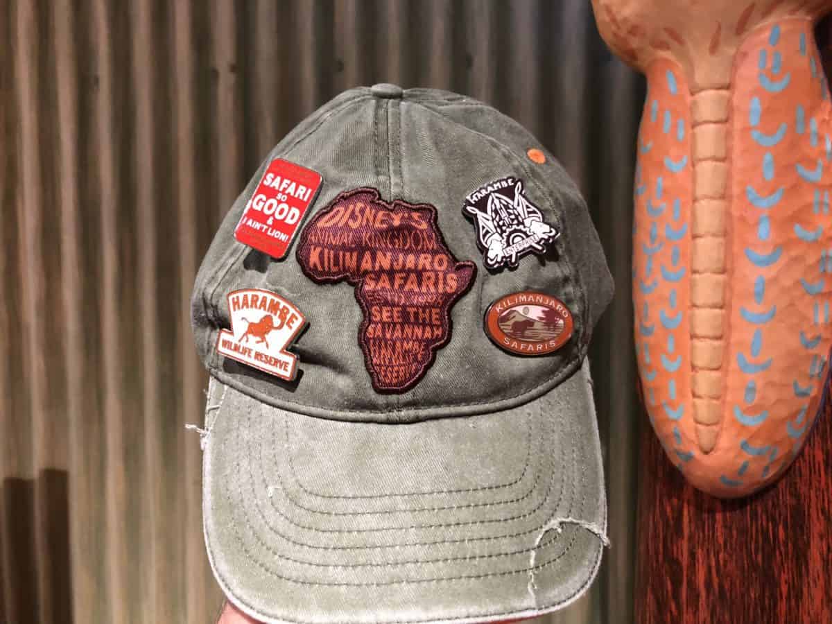 ! Kilimanjaro Safaris Africa Epoxy Disney Pin WDW Animal Kingdom Hat Set *4*