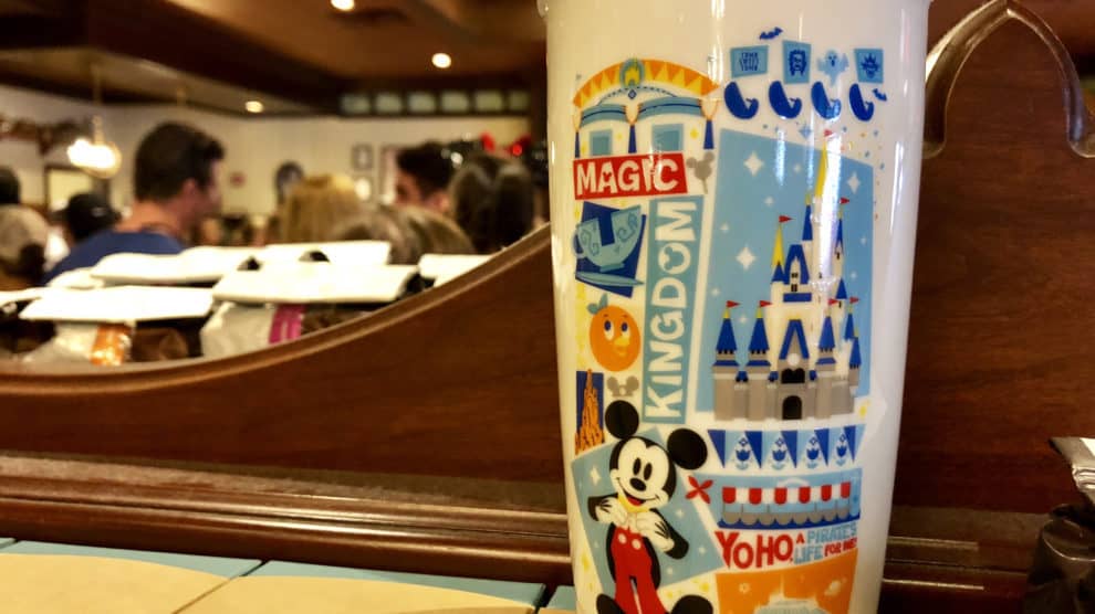Starbucks Disney Ceramic Tumbler Travel Mug Disney Parks