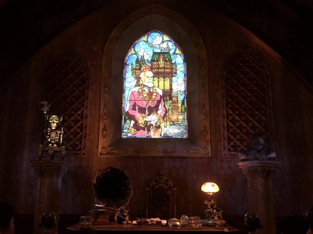 TDS Tower of Terror Stained Glass Room