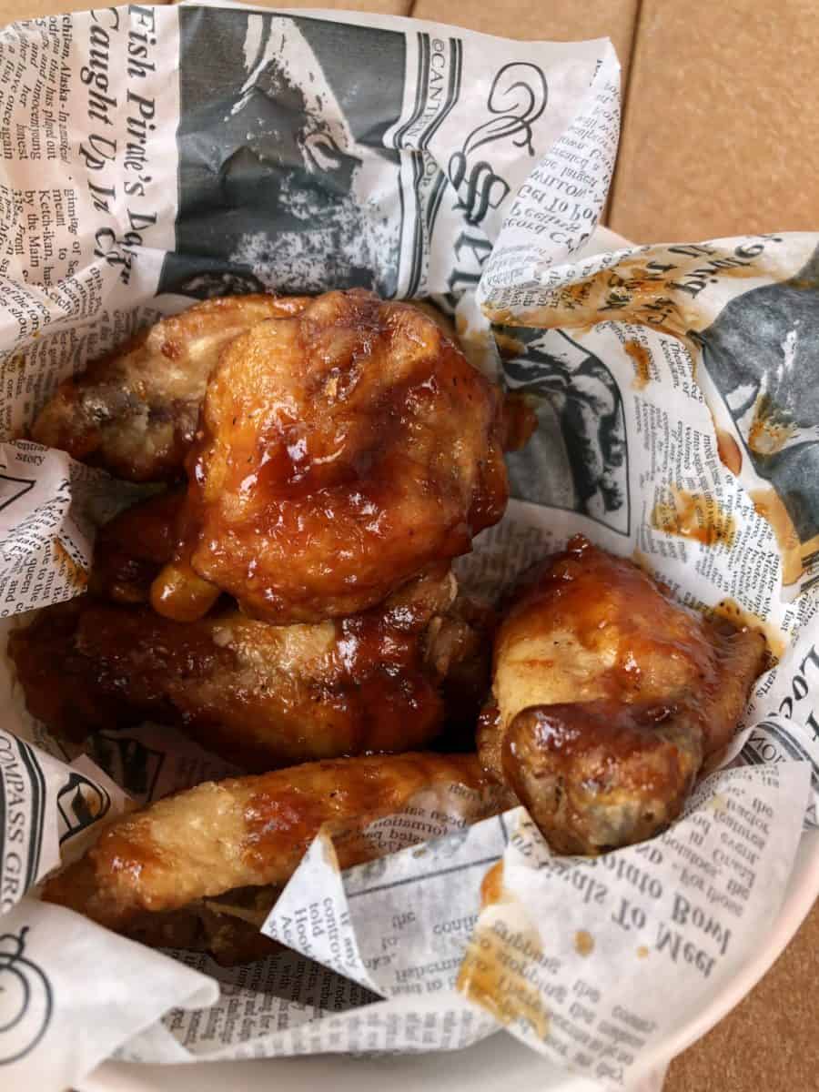Captain Cook’s chicken wings