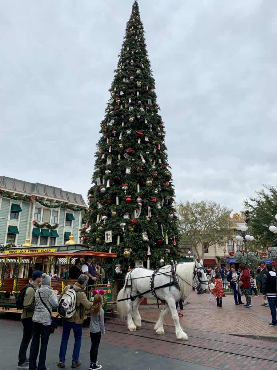 PHOTOS: The Christmas Trees of Disneyland Park - WDW News Today