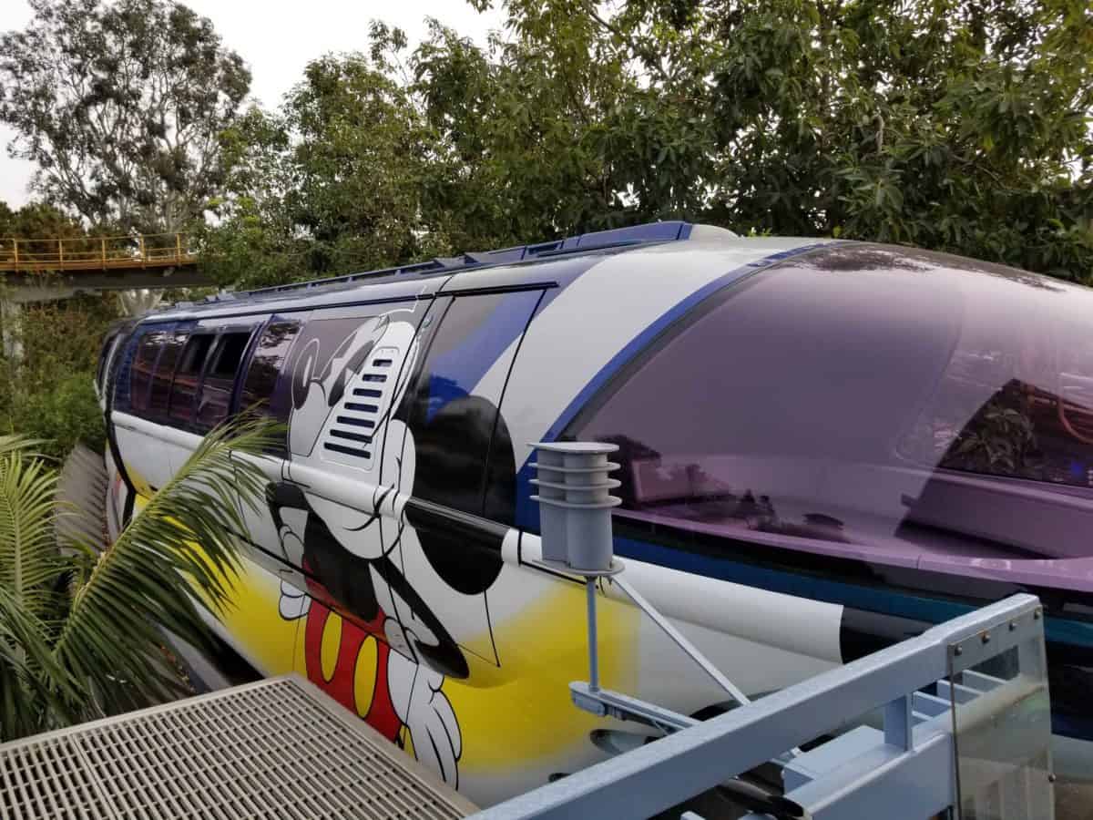 PHOTOS Mickey Mouse 90th Anniversary Monorail Debuts at