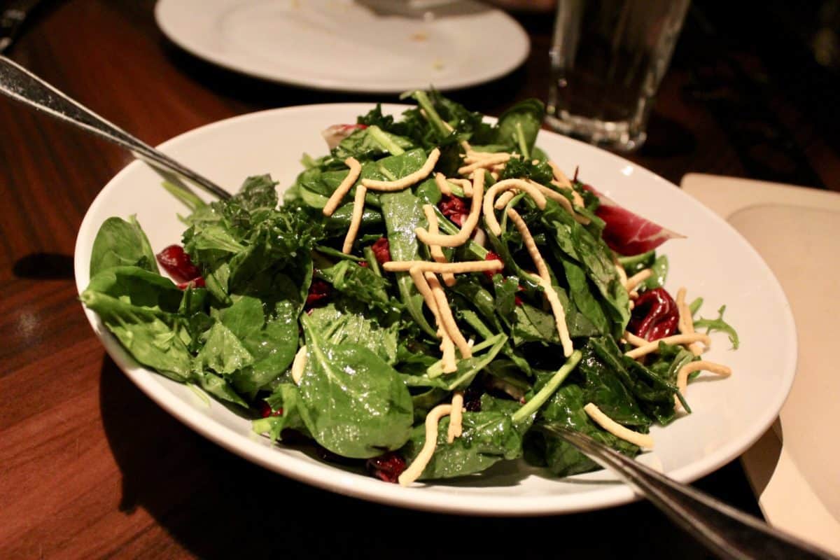 Mixed Greens Salad with a Lilikoi dressing