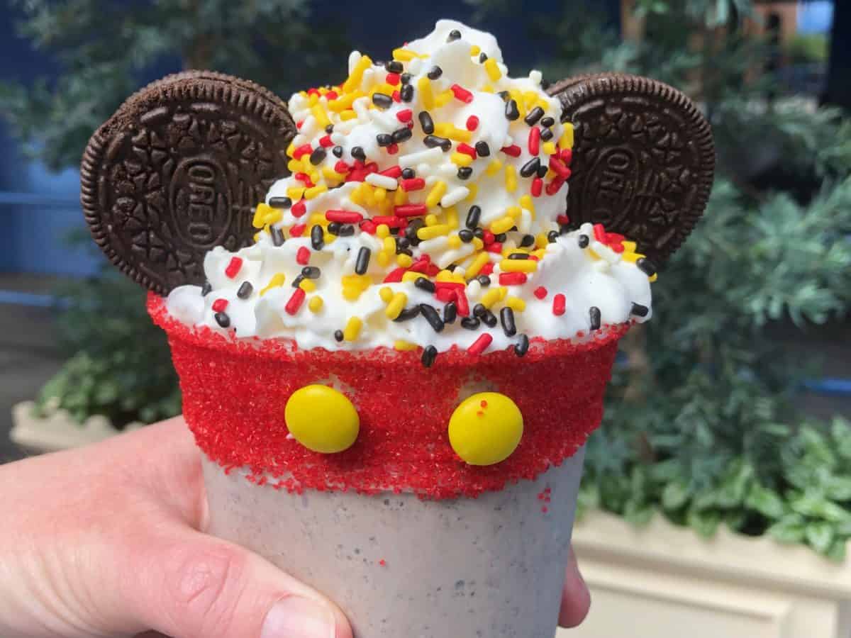 Schmoozies Mickey Donuts and Cookies 'n' Cream Shake - Get Your Ears On Celebration at Disney California Adventure
