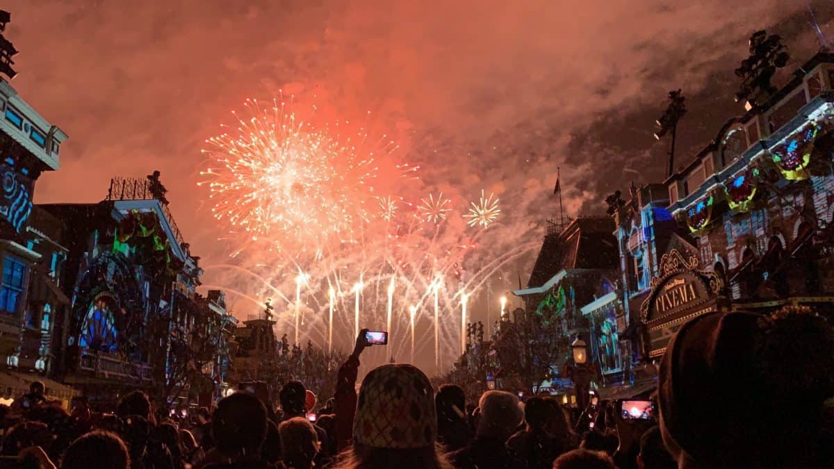 Mickey Mix Magic fireworks disneyland