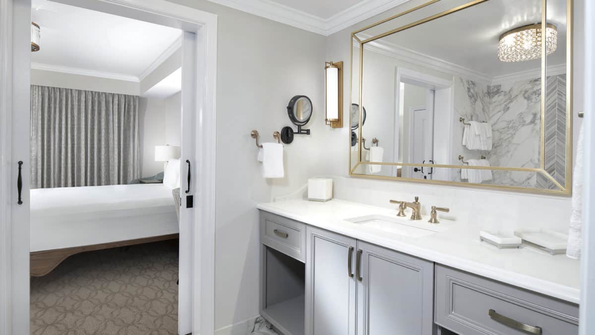 One or Two Bedroom Villa Bathroom Vanity