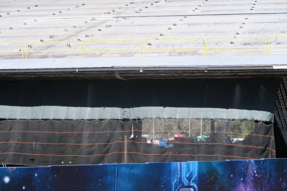Epcot Guardians of the Galaxy Roller Coaster Construction Update