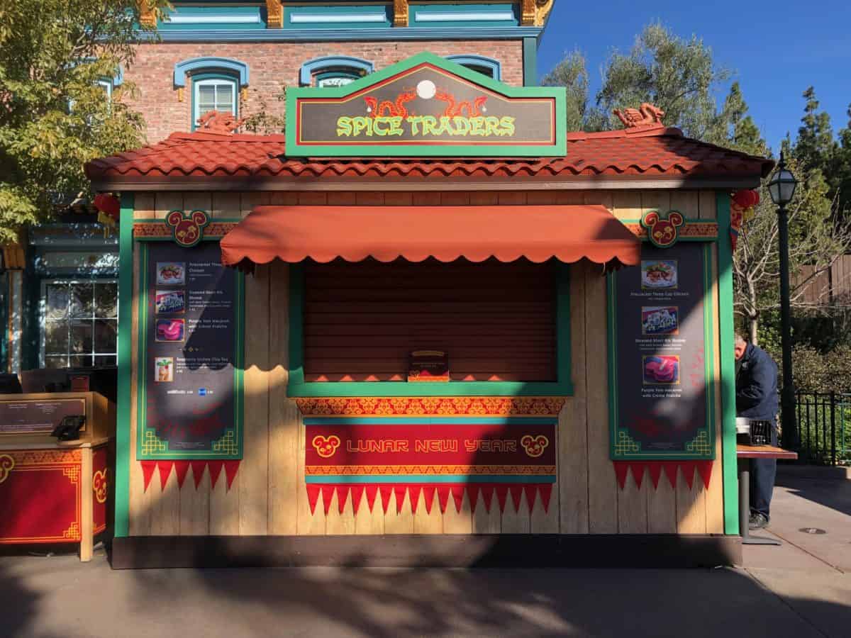 Spice Traders Lunar New Year Celebration Disney California Adventure