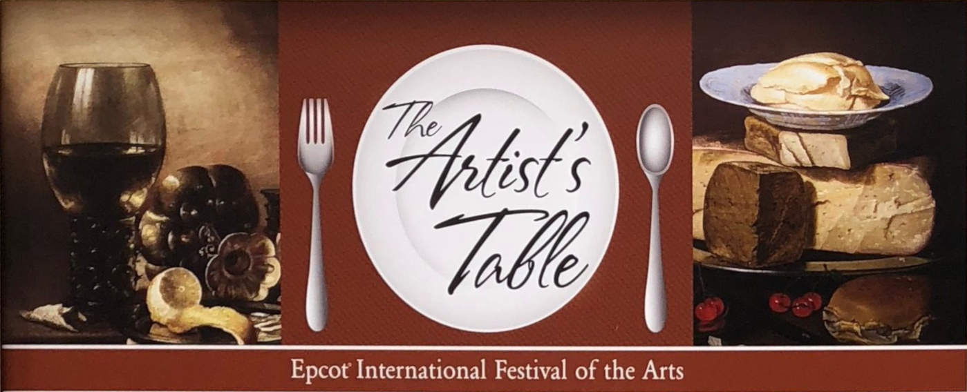 Epcot International Festival of the Arts - Artist's Table