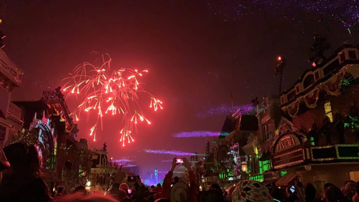 Mickey Mix Magic fireworks disneyland