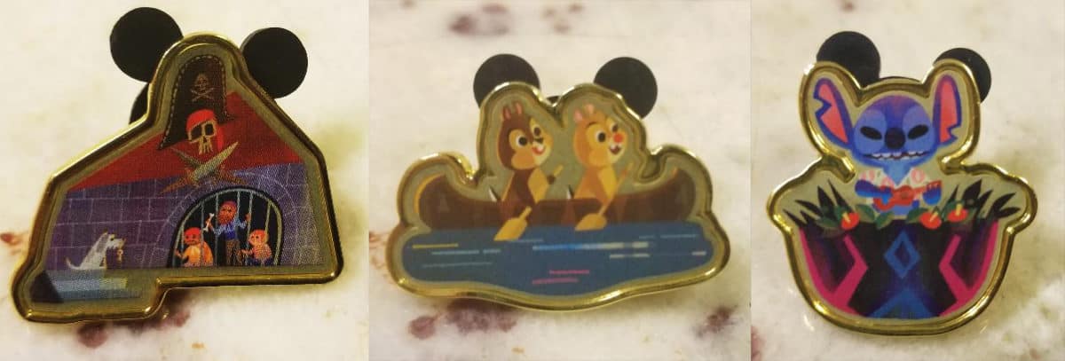 Tokyo Disney pin set