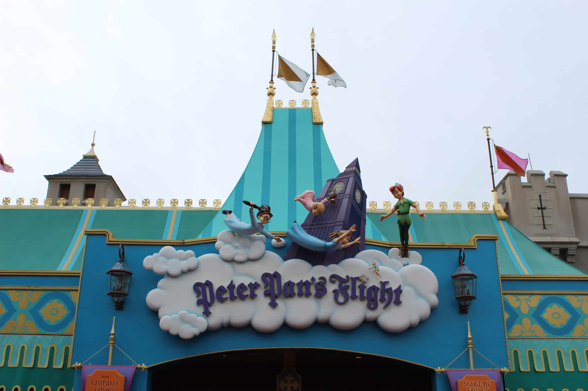 did magic kingdom peter pan ride closed disney world orlando