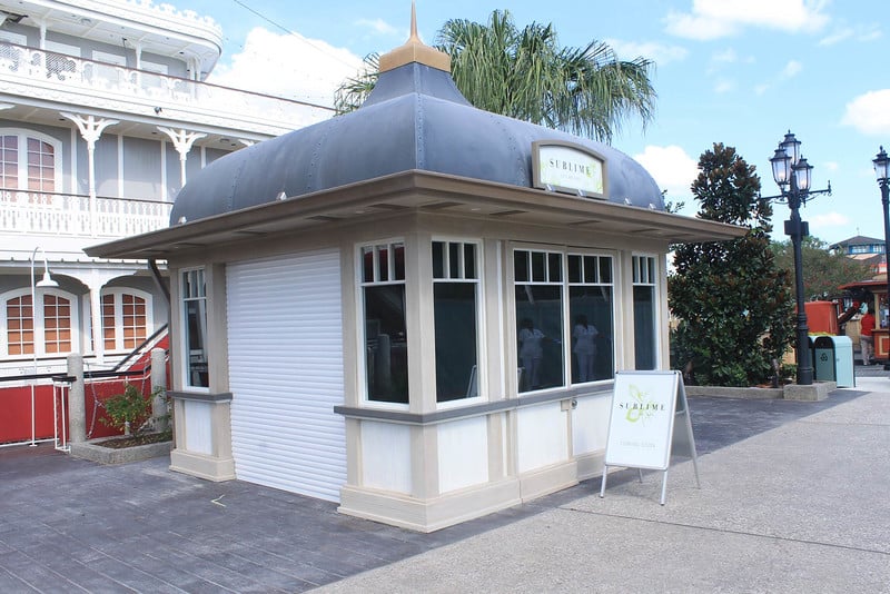 something silver disney springs