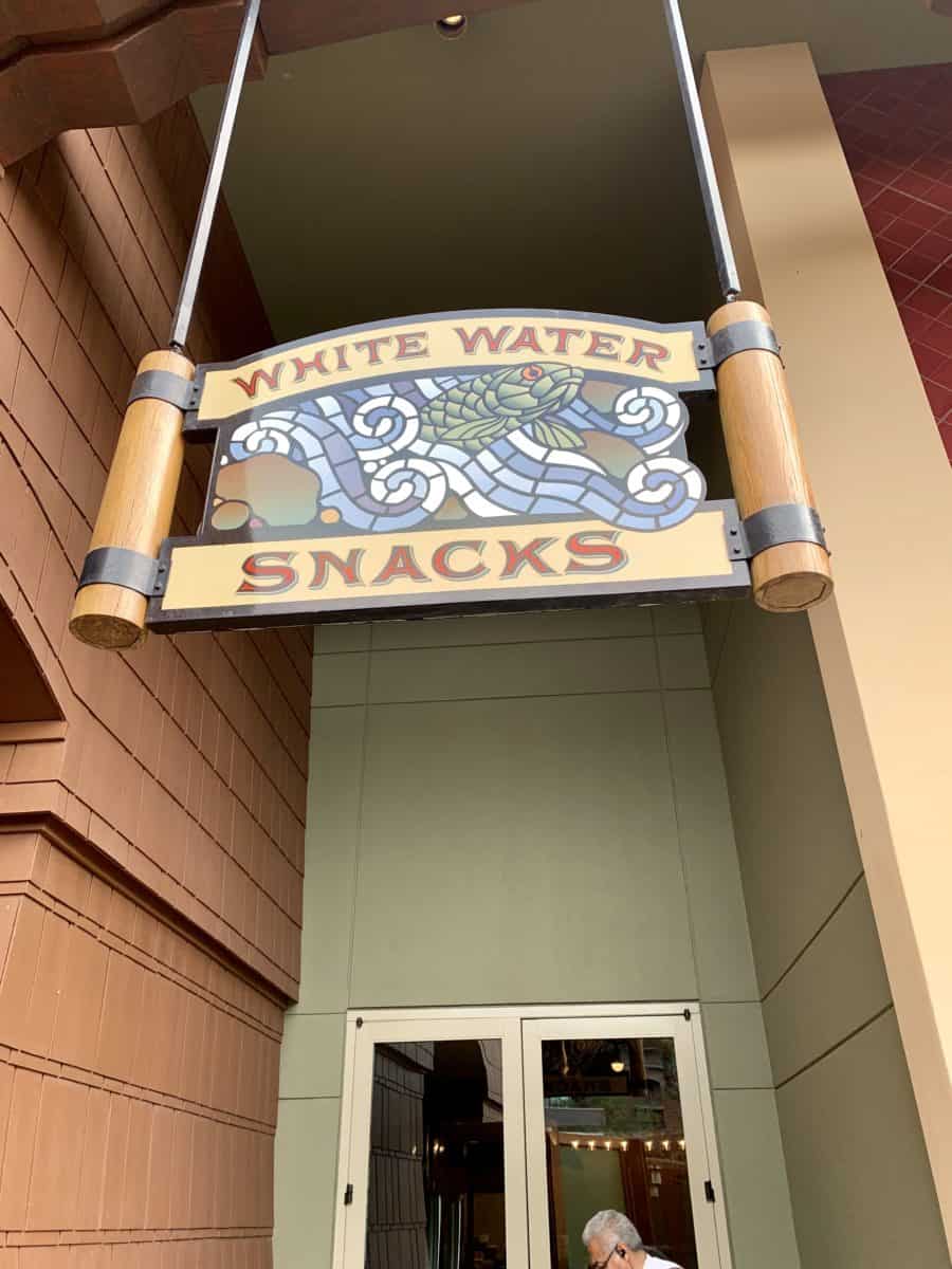 White Water Snacks Reopening Tour Disney's Grand California Hotel & Spa