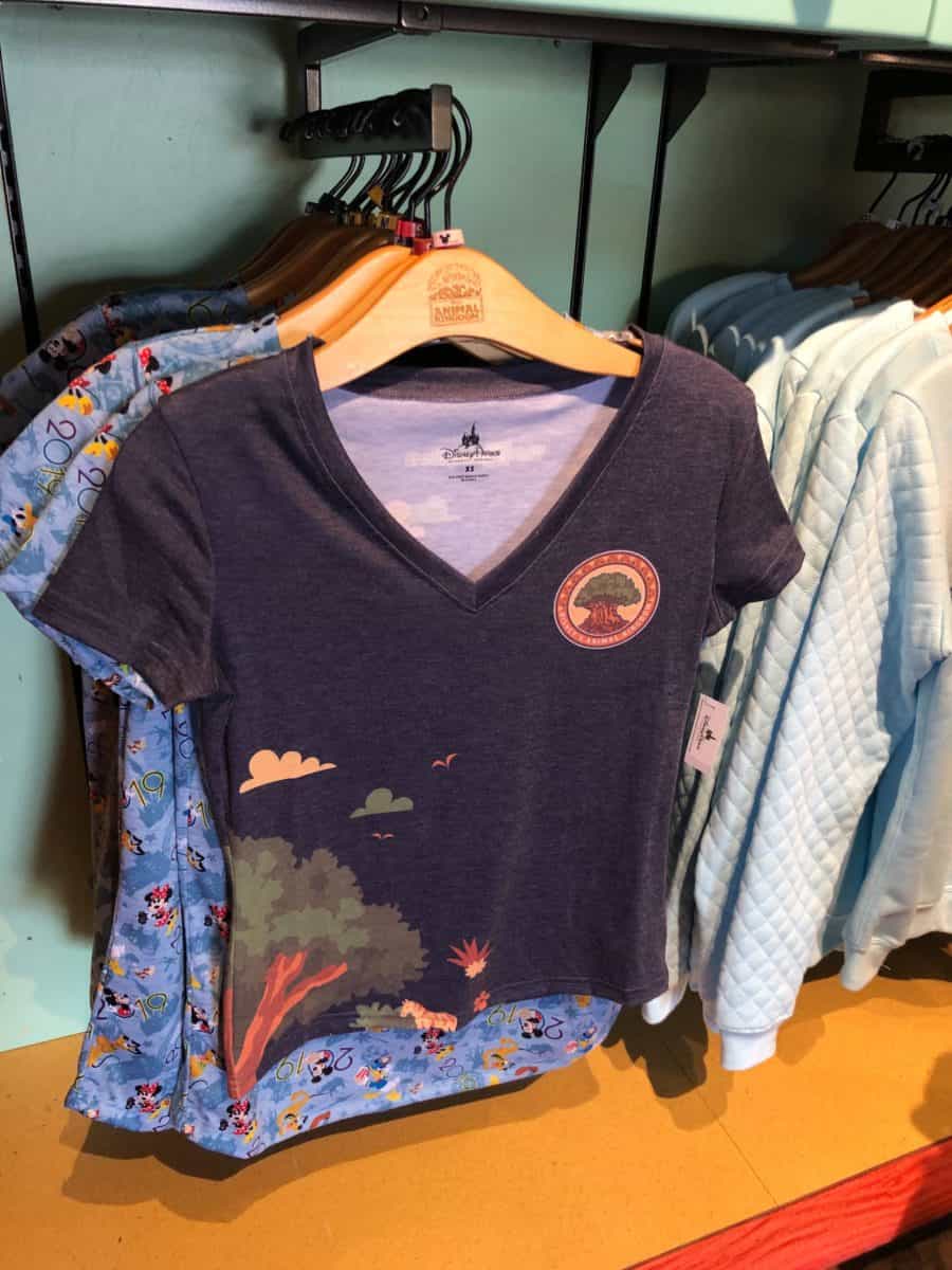 Navy V-Neck T-Shirt - $34.99