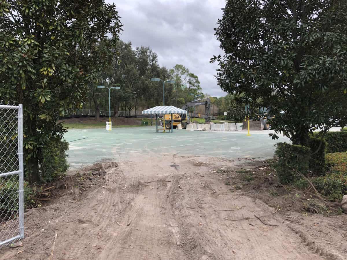Construction Swan and Dolphin Hotel The Cove Fantasia Gardens