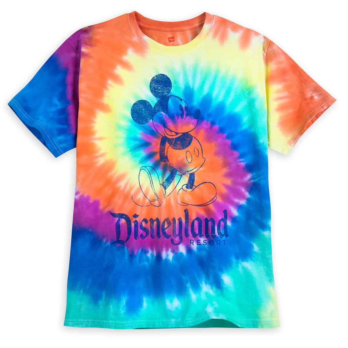 tie dye disney shirts