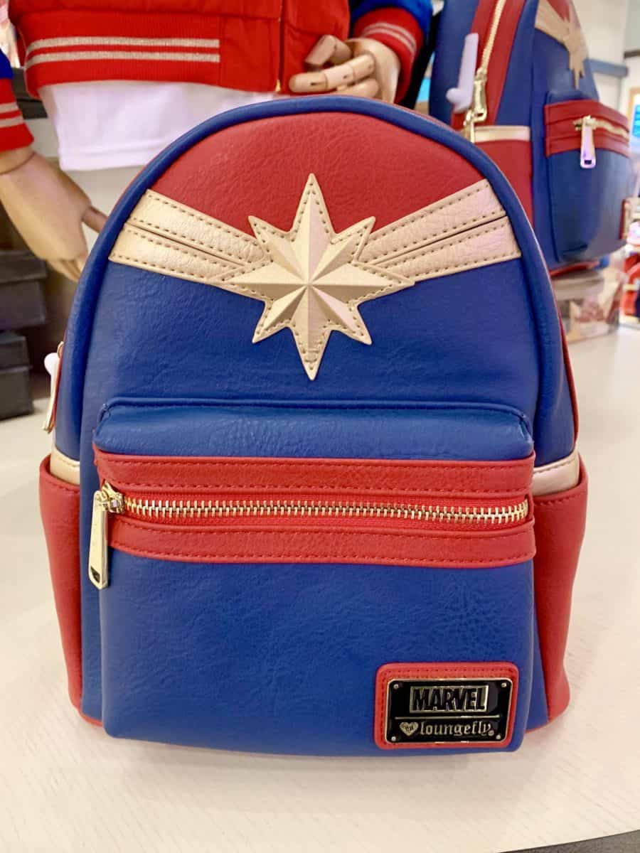Captain Marvel Loungefly Backpack Disney Parks