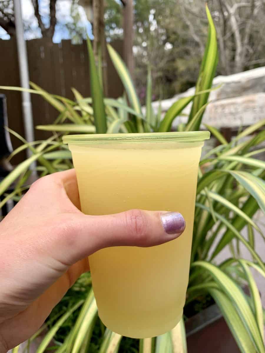 Cinnamon Whisky and Frozen Lemonade Cocktail DCA Food and WIne Festival 2019