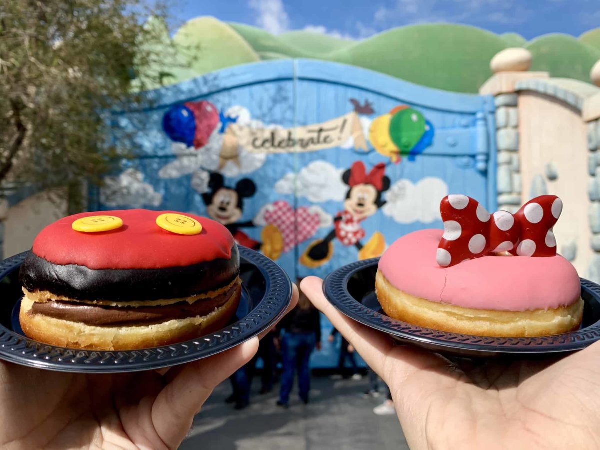 Minnie and Mickey Seasonal Donuts Disneyland Park