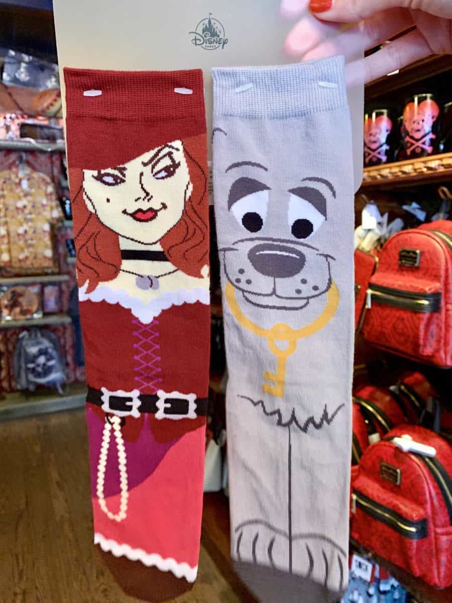 Pirates of the Caribbean Redd Socks and Ornament Disneyland