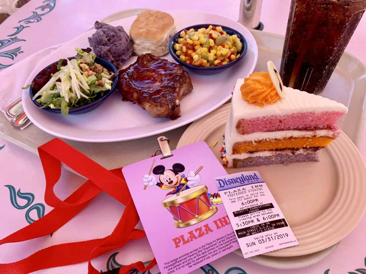 Plaza Inn Mickey's Soundsational Dining Package