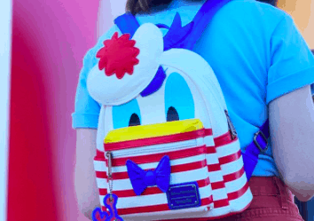 loungefly donald backpack