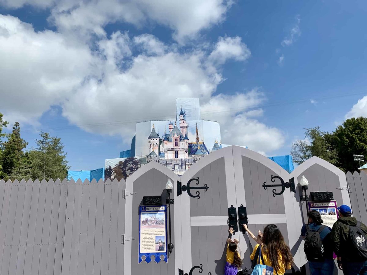 Sleeping Beauty Castle Refurbishment Update 3 26 2019